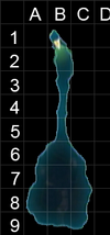 Blackdale cuspate post grid