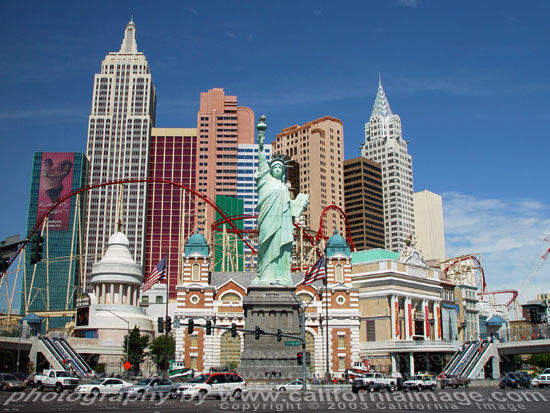 The Big Apple Coaster at New York New York Hotel and Casino