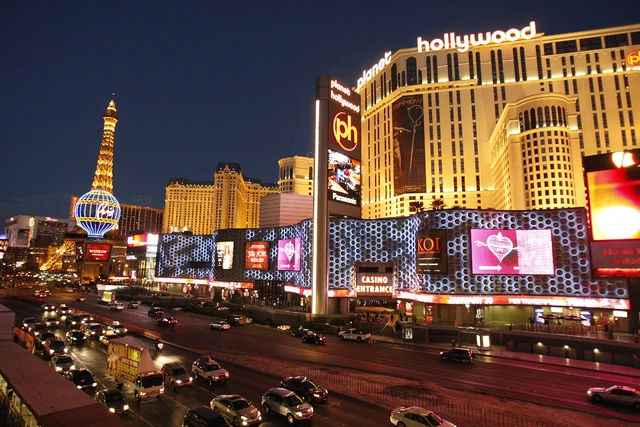 Paris Casino and Aladdin Hotels, Las Vegas, Nevada