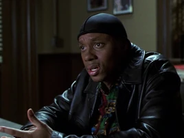 Leon Tate during interrogation