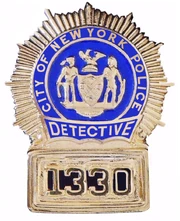 NPYD Detective Badge