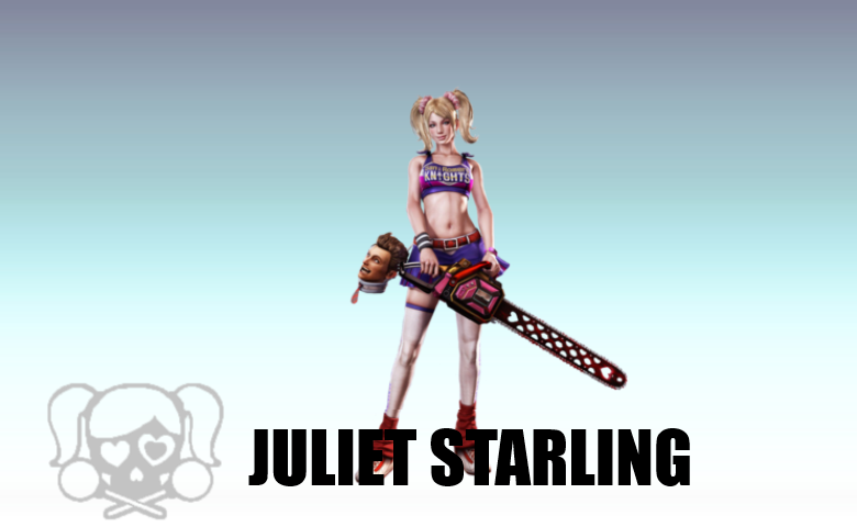 Juliet Starling | Lollipop Chainsaw | Holographic Sticker