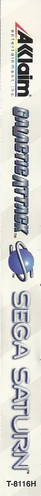 Sega Saturn spine cover (North America)
