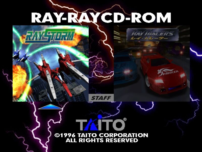RAY-RAY CD-ROM レイストーム レイレイCD レイトレーサー PS1