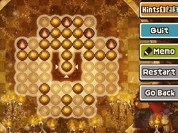 Jump the marble left