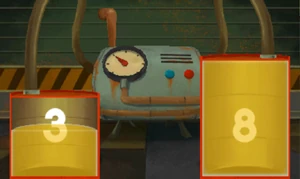 Fill the 8-liter drum