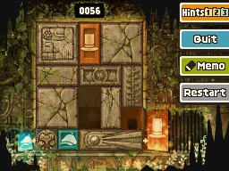 Slide the bottom square block left