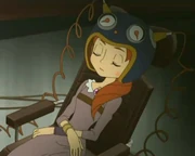 Janice wired up to the Detragan