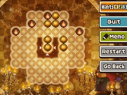 Jump the marble left