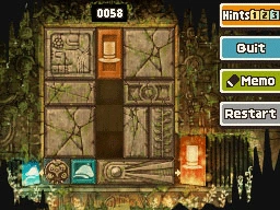 Slide the right small horizontal block right