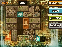 Slide the leftmost round block down and right