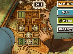 Move the Tail coin left - down