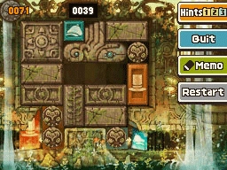 Slide the T-shaped block up