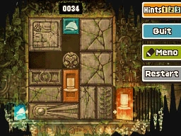 Slide the left square block up