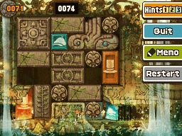 Slide the left plain horizontal block up