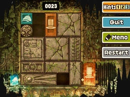 Slide Professor Layton right