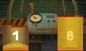 Empty the 8-liter drum