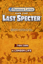 last spectre 121 Prof last specter frontscreen