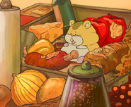 Der Hamster im Speisewagen