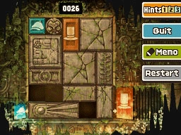 Slide the left small horizontal block up