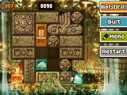 Slide a round block up