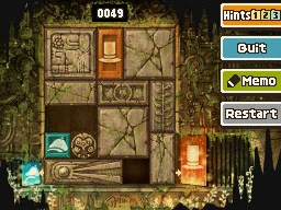 Slide the left small horizontal block up