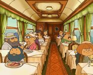 The Pristine Dining Car.