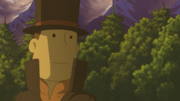 Layton beim Abschied