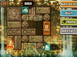 Slide the right patterned horizontal block left