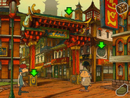 Auf dem Chinatown-Platz