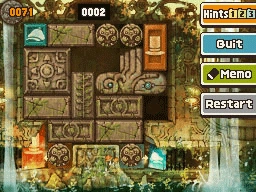 Slide the vertical block down