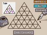 Puzzle:Triangles and Ink