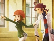 Lucy Baker (left) and Alfendi Layton (right)