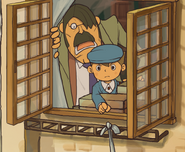 Das Fenster der Wohnung