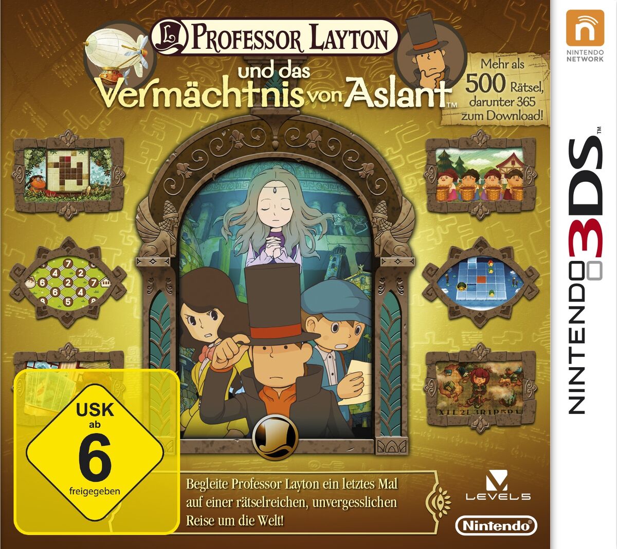 Professor Layton und das Vermächtnis von Aslant Professor Layton Wiki