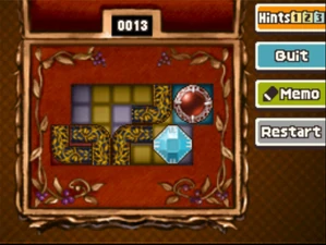 Move the top right frame left and down