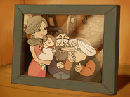 Professor Layton Curious Village - Flora with Family
