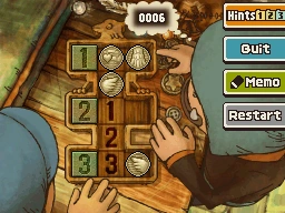 Move the 3 left - down - left