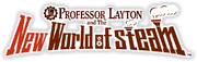 Professor Layton and the New World of Steam Logo Beta