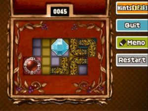 Move the red jewel down and left