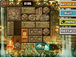 Slide the vertical block up and left