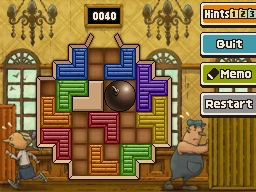 Slide the bottom orange block right