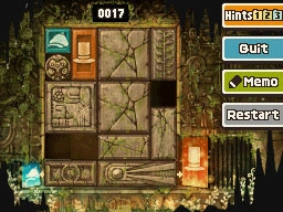 Slide the left square block up