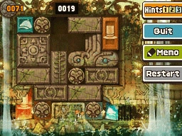 Slide the vertical block down