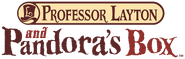 Englisches Logo Professor Layton and Pandora’s Box