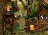 Badger and Scraps at Market West
