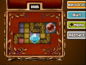 Move the top left frame down and left