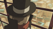 Layton del Futuro nella grande Pagoda