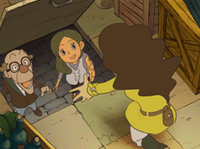 Emmy rescuing Brenda and Doland.