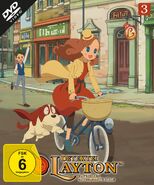 Deutsches Cover Vol.3 (DVD) Detektei Layton Katrielles rätselhafte Fälle